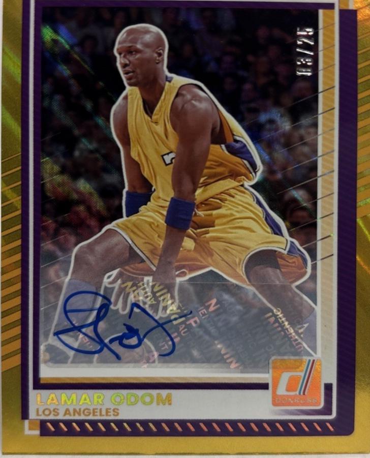 Lamar Odom #152 2025 Panini Donruss Basketball