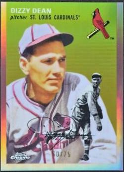 Dizzy Dean [Rose Gold Refractor] #418