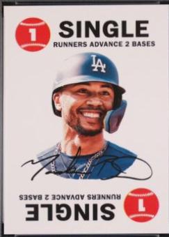 Mookie Betts #1 Baseball Cards 2024 Topps Throwback Thursday