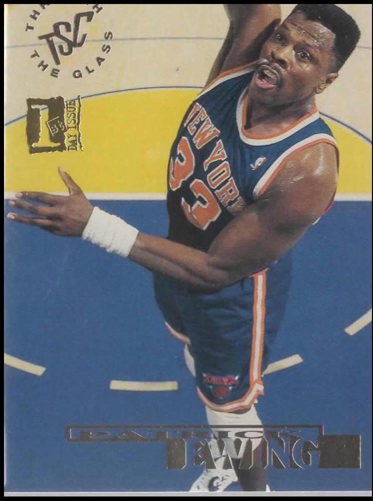 Patrick Ewing #2 Basketball Cards 1994 Stadium Club 1st Day Issue