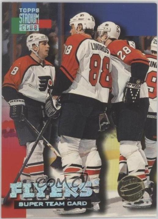Philadelphia Flyers #17 1994-95 Stadium Club Hockey Super Teams