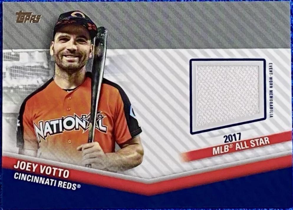 Joey Votto #ASSC-JV Baseball Cards 2020 Topps Update All Star Stitches Relics