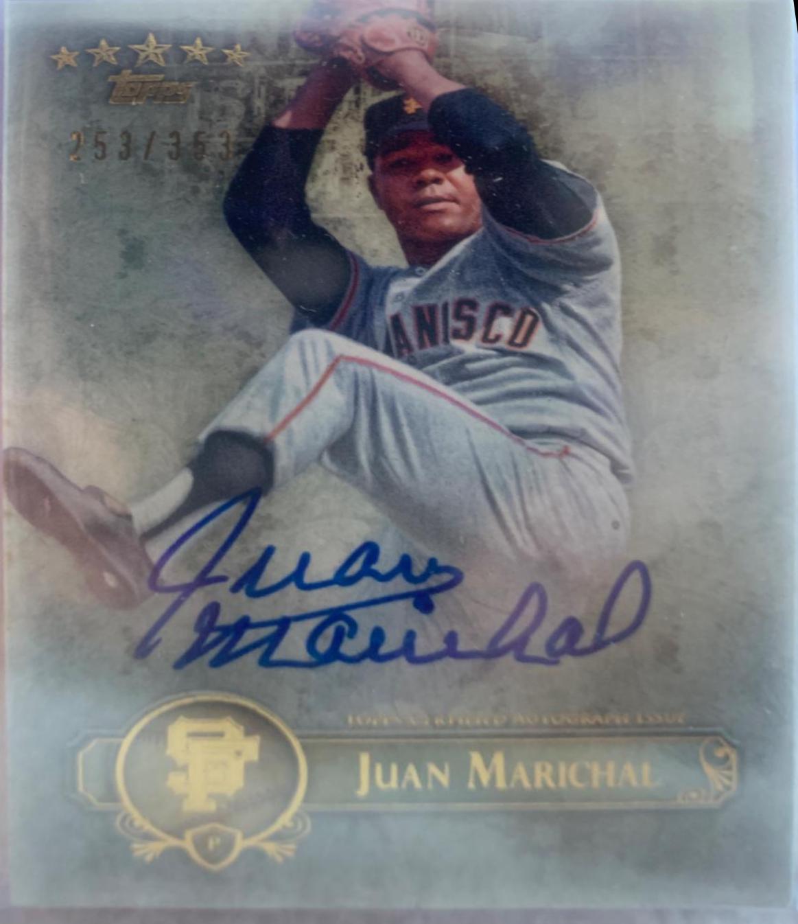 Juan Marichal #FSBA-JM Baseball Cards 2013 Topps Five Star Baseball Autographs