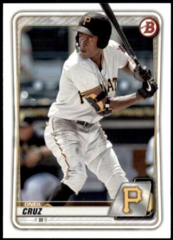 Oneil Cruz #BP-111 Baseball Cards 2020 Bowman Paper Prospects