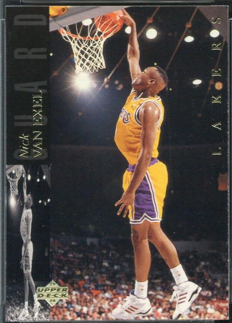 Nick Van Exel #134 Basketball Cards 1993 Upper Deck SE