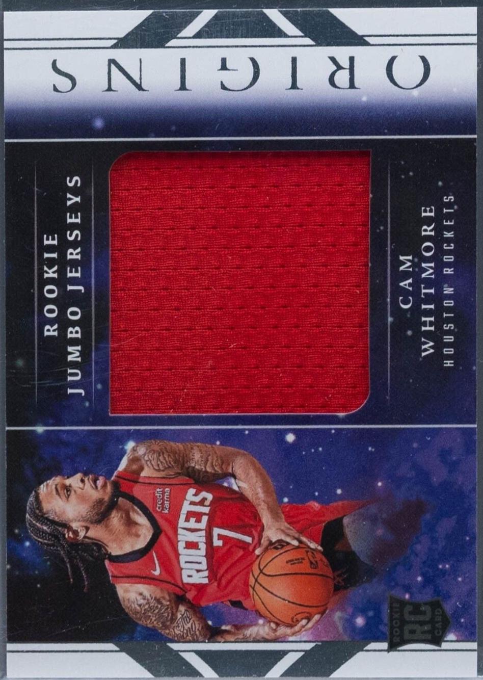 Cam Whitmore #RJJ-WHI Basketball Cards 2023 Panini Origins Rookie Jumbo Jersey