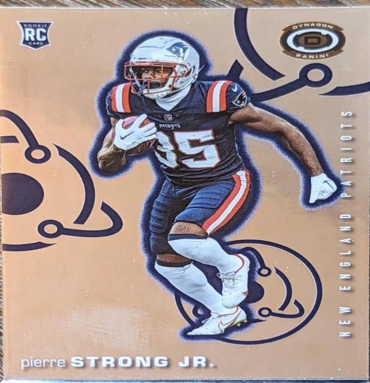 Pierre Strong Jr. #D-14 Football Cards 2022 Panini Chronicles Dynagon Rookies