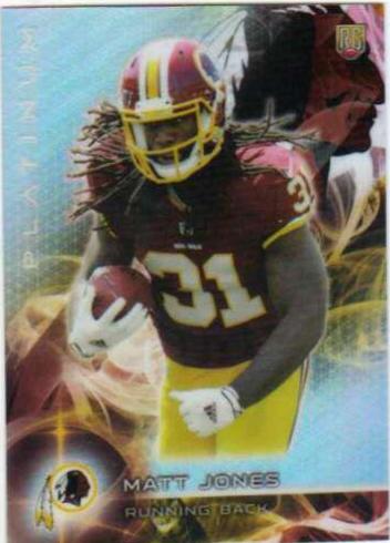 Matt Jones #111 Football Cards 2015 Topps Platinum