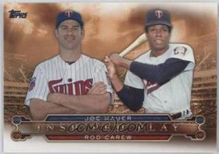 Joe Mauer, Rod Carew
