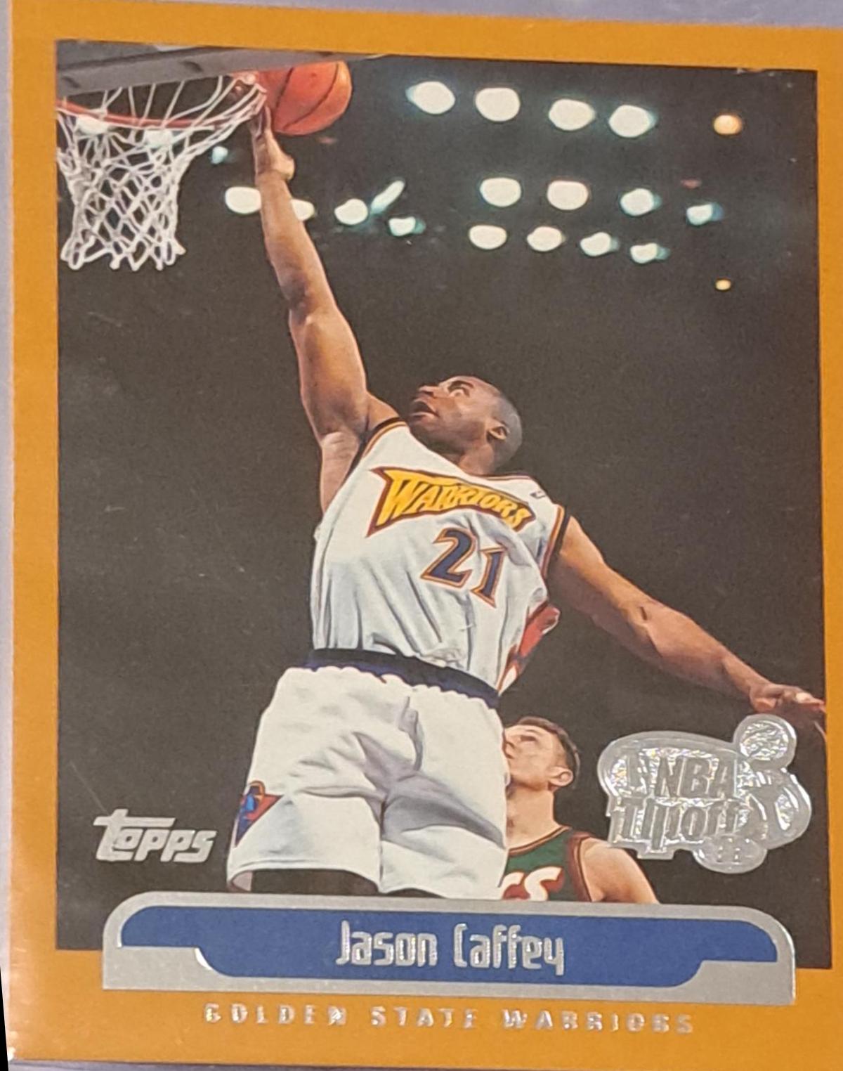 Jason Caffey #6 Basketball Cards 1999 Topps NBA Tipoff