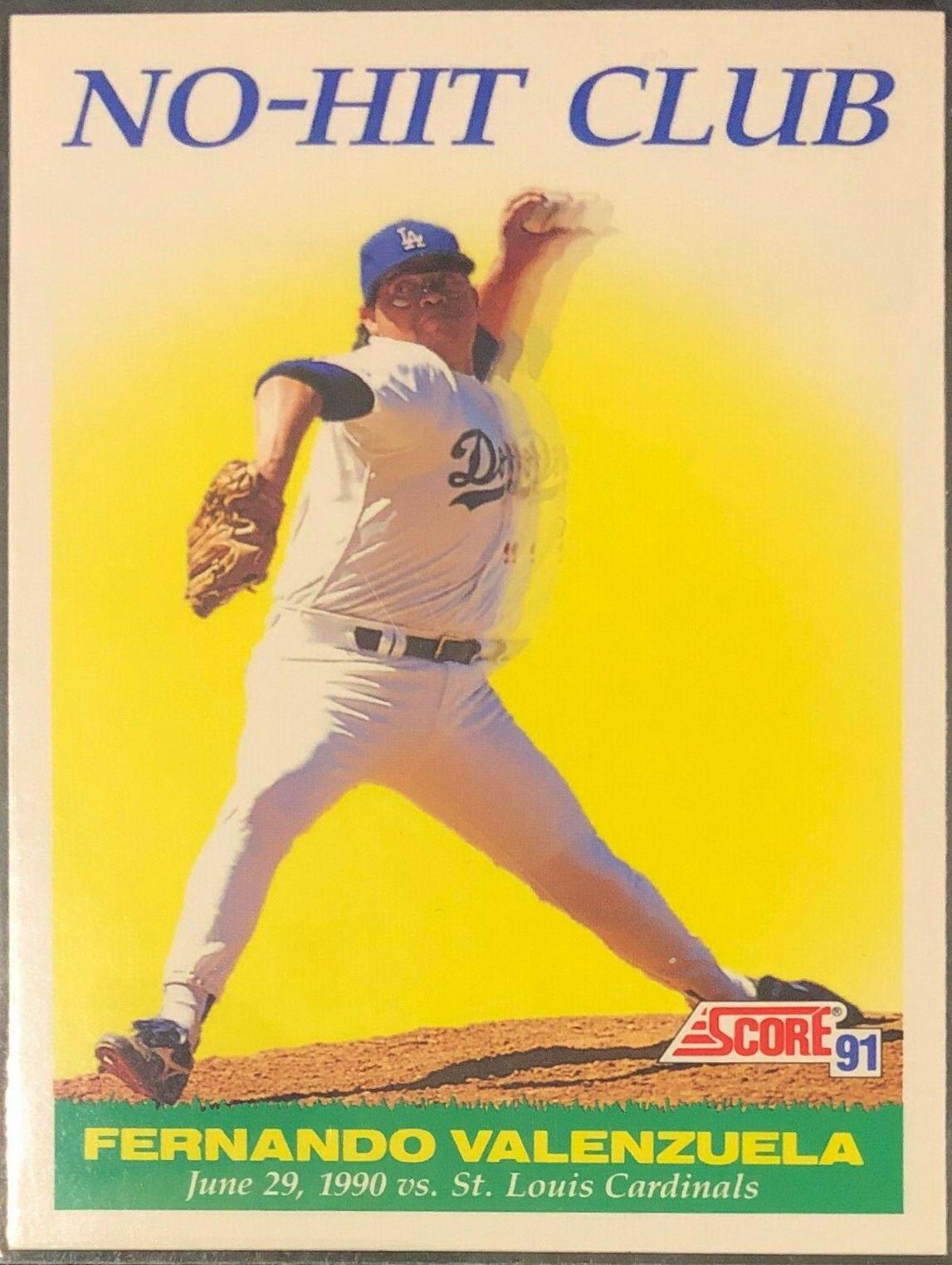 Fernando Valenzuela #703 Baseball Cards 1991 Score