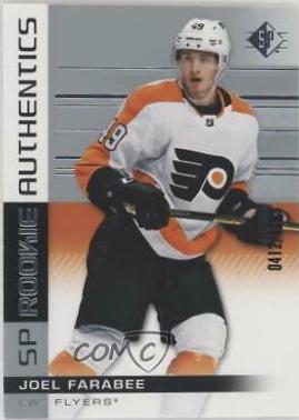 Joel Farabee #103 Hockey Cards 2019 SP