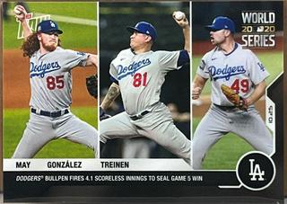 Dustin May / Victor Gonzalez / Blake Treinen