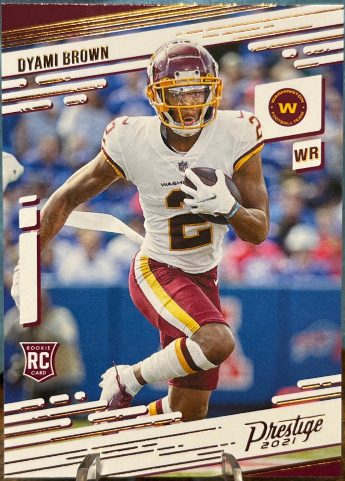 Dyami Brown #239 Football Cards 2021 Panini Chronicles Prestige Rookies Update