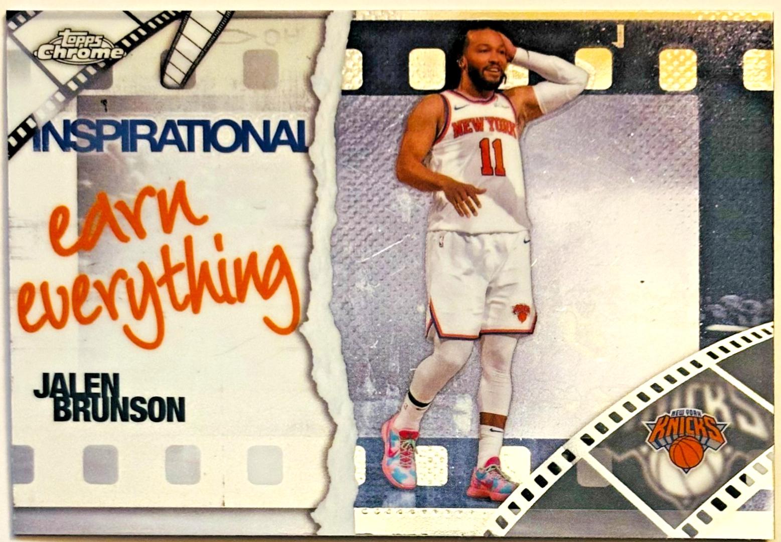 Jalen Brunson #IP-12 Prices | 2025 Topps Chrome Inspirational
