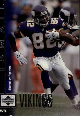 Qadry Ismail #45 Football Cards 1997 Upper Deck