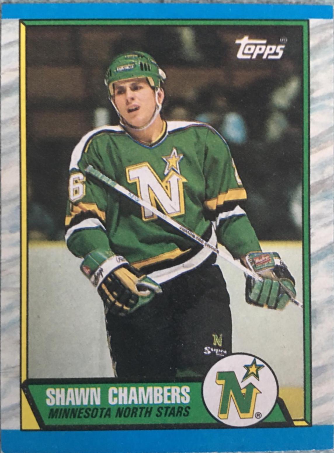 Shawn Chambers #142 Hockey Cards 1989 Topps
