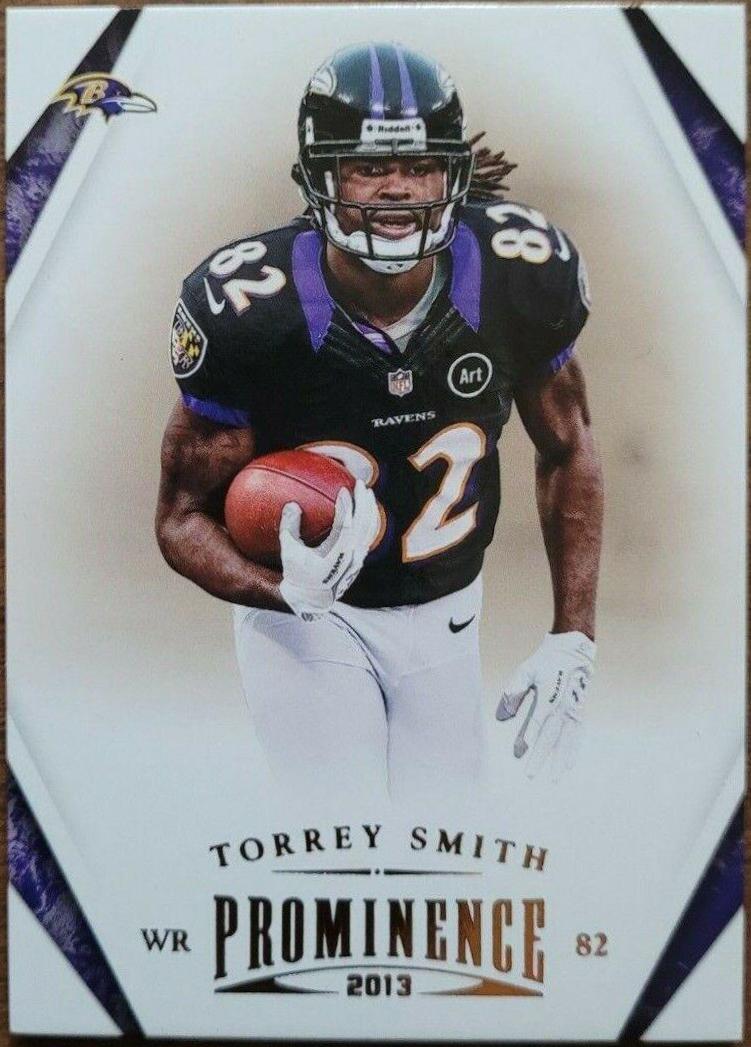 Torrey Smith #9 Football Cards 2013 Panini Prominence