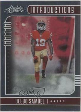 Deebo Samuel #6 Football Cards 2019 Panini Absolute Introductions