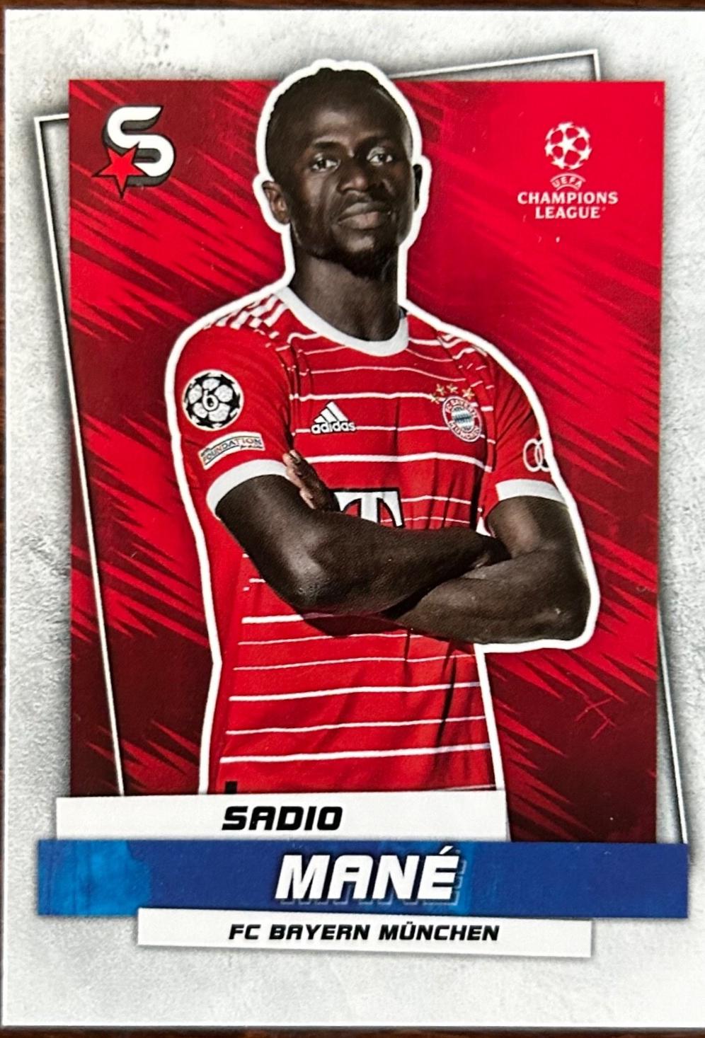 Sadio Mane #102 2022 Topps UEFA Superstars