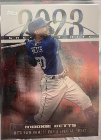 Mookie Betts #23GH-16 Baseball Cards 2024 Topps Greatest Hits
