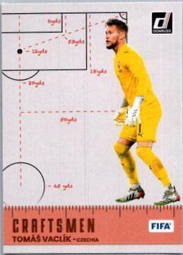 Tomas Vaclik #6 Soccer Cards 2022 Panini Donruss Craftsmen