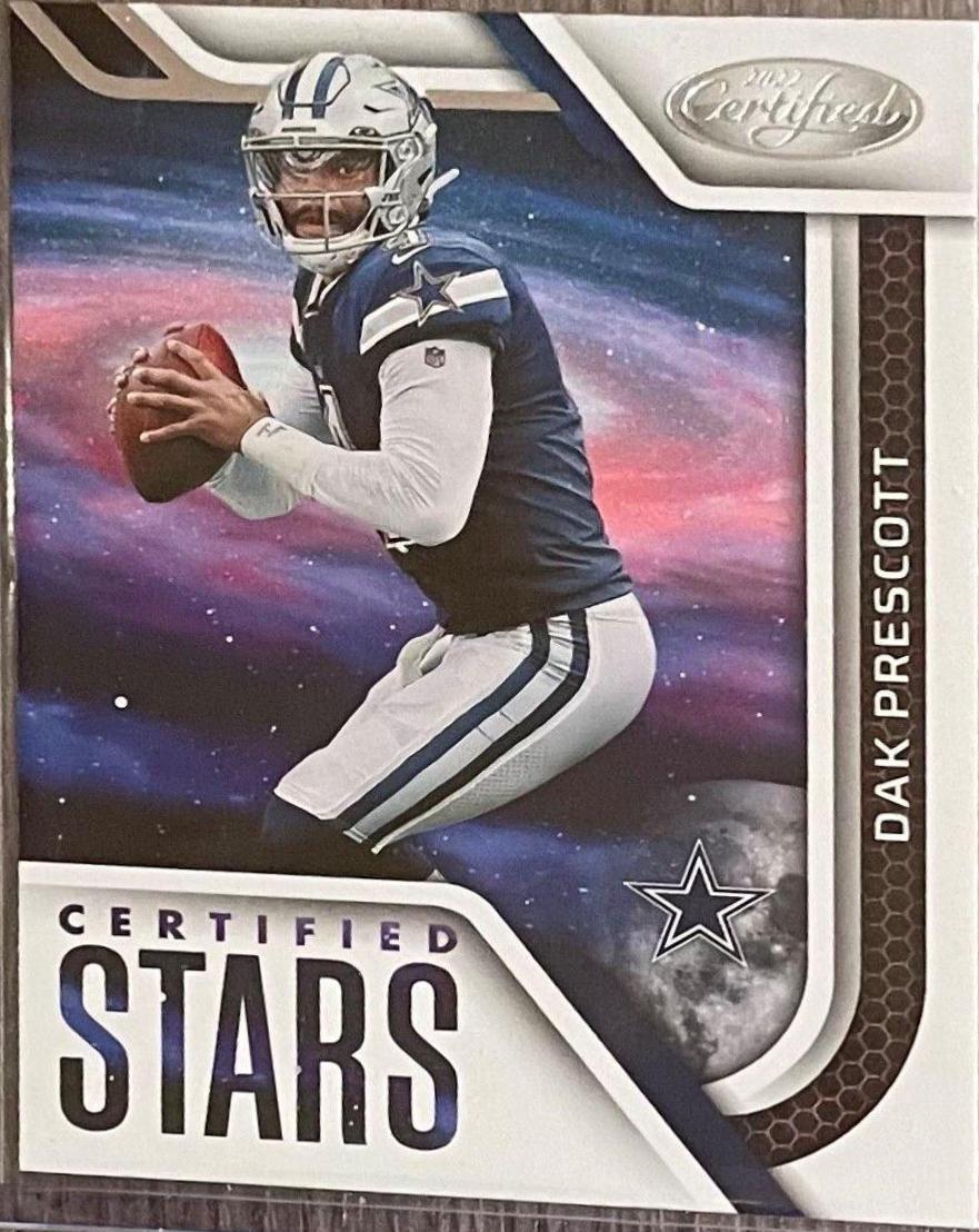 Dak Prescott #CS-12 Football Cards 2022 Panini Certified Stars