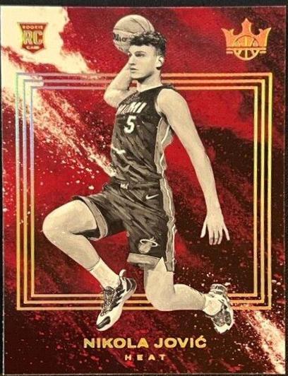 Nikola Jovic #176 2022-23 Panini Court Kings Basketball