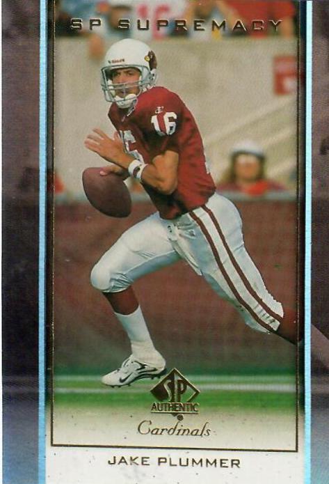 Jake Plummer #S9 Football Cards 2006 Spx Swatch Supremacy