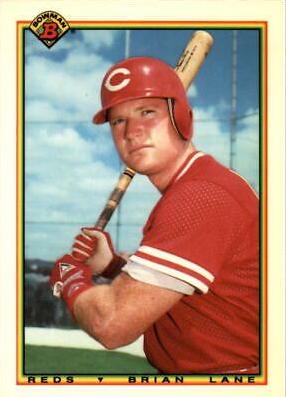 Brian Lane #48 Baseball Cards 1990 Bowman Tiffany