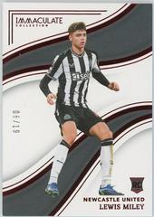 Lewis Miley [Ruby] #212 Soccer Cards 2023 Panini Immaculate Prices