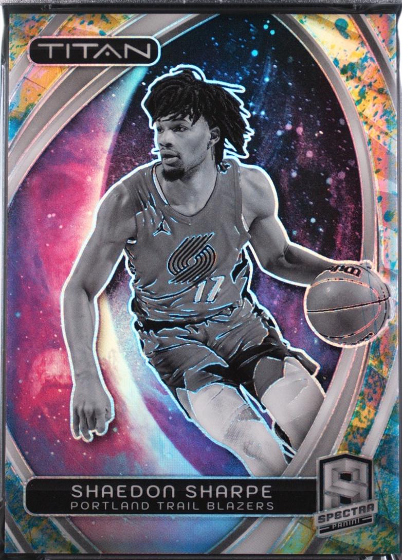 Shaedon Sharpe [Neon Splatter International] #43