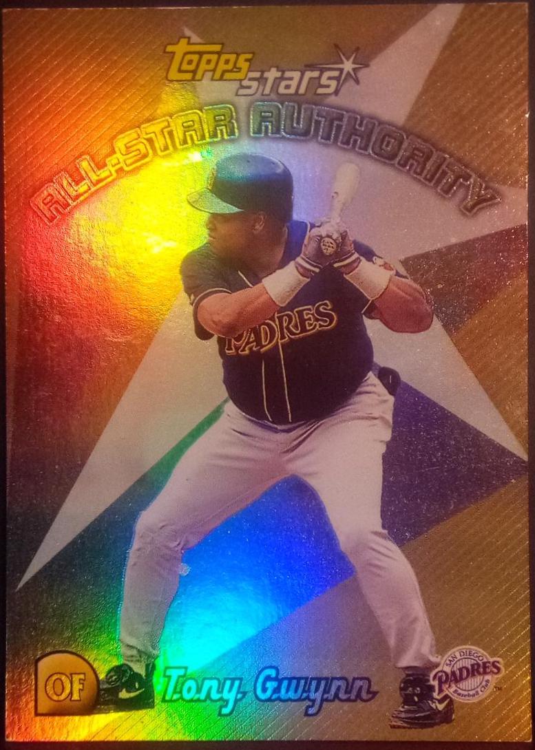 Tony gwynn #AS5 Baseball Cards 2000 Topps Stars All Authority