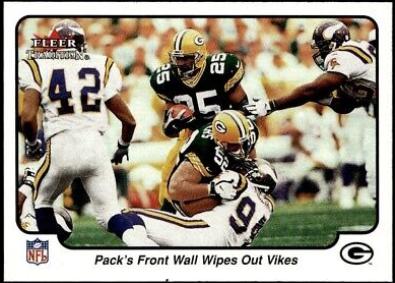 Green Bay Packers #377 2000 Fleer Tradition Football