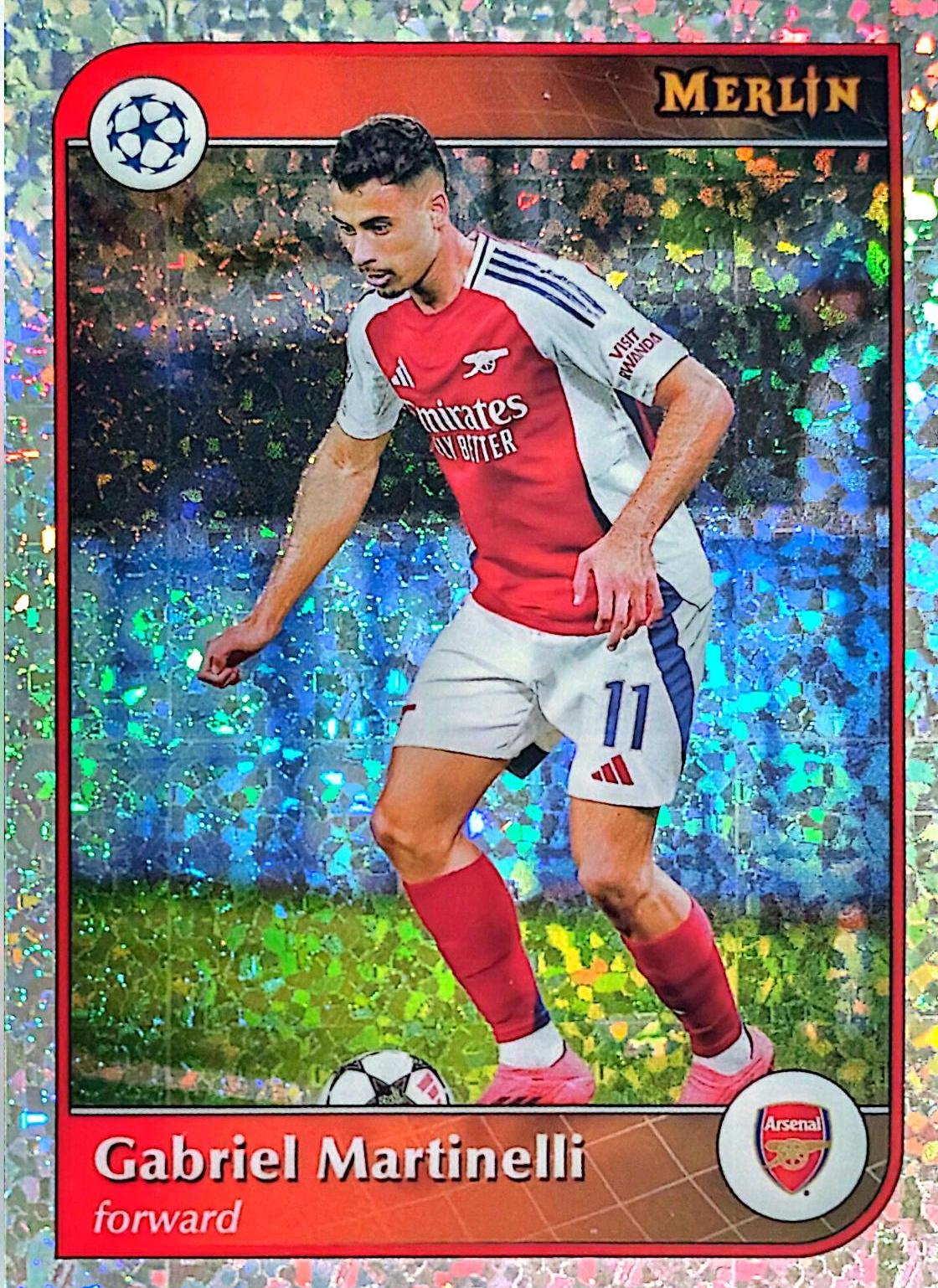 Gabriel Martinelli [Mini Diamond Refractor] #195