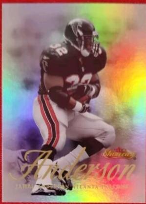 Jamal Anderson #23 Football Cards 2000 Fleer Showcase