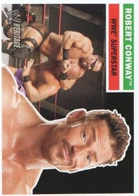 Robert Conway #58 Wrestling Cards 2005 Topps Heritage WWE