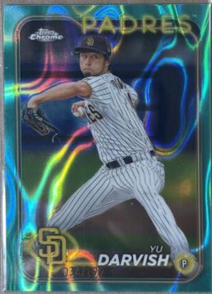 Yu Darvish [Aqua Lava Refractor] #237