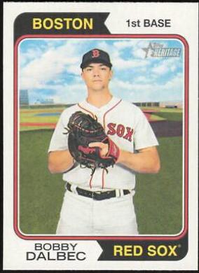 Bobby Dalbec #99 2023 Topps Heritage Baseball
