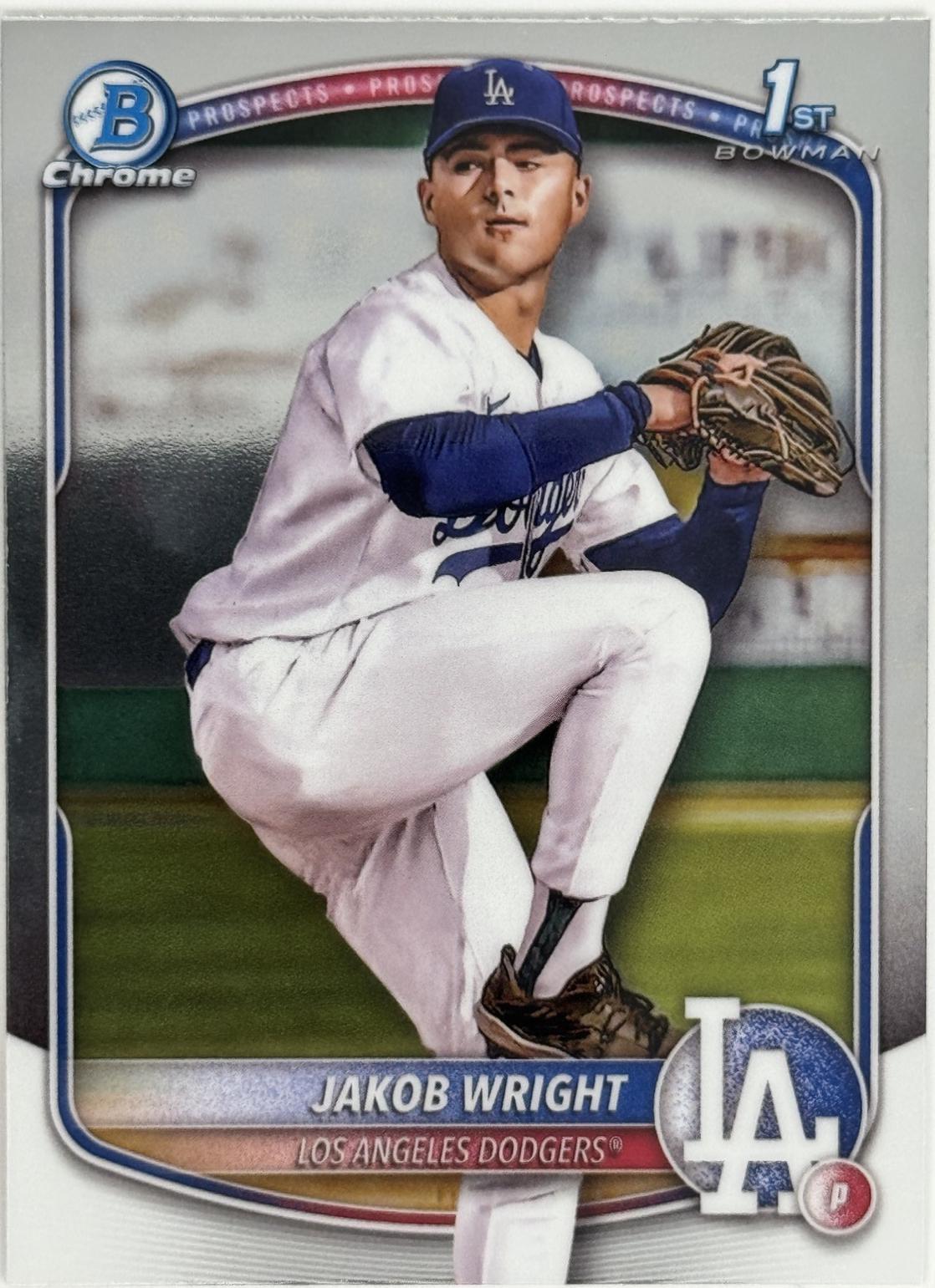 Jakob Wright #BCP-143 Baseball Cards 2025 Bowman Chrome Prospects