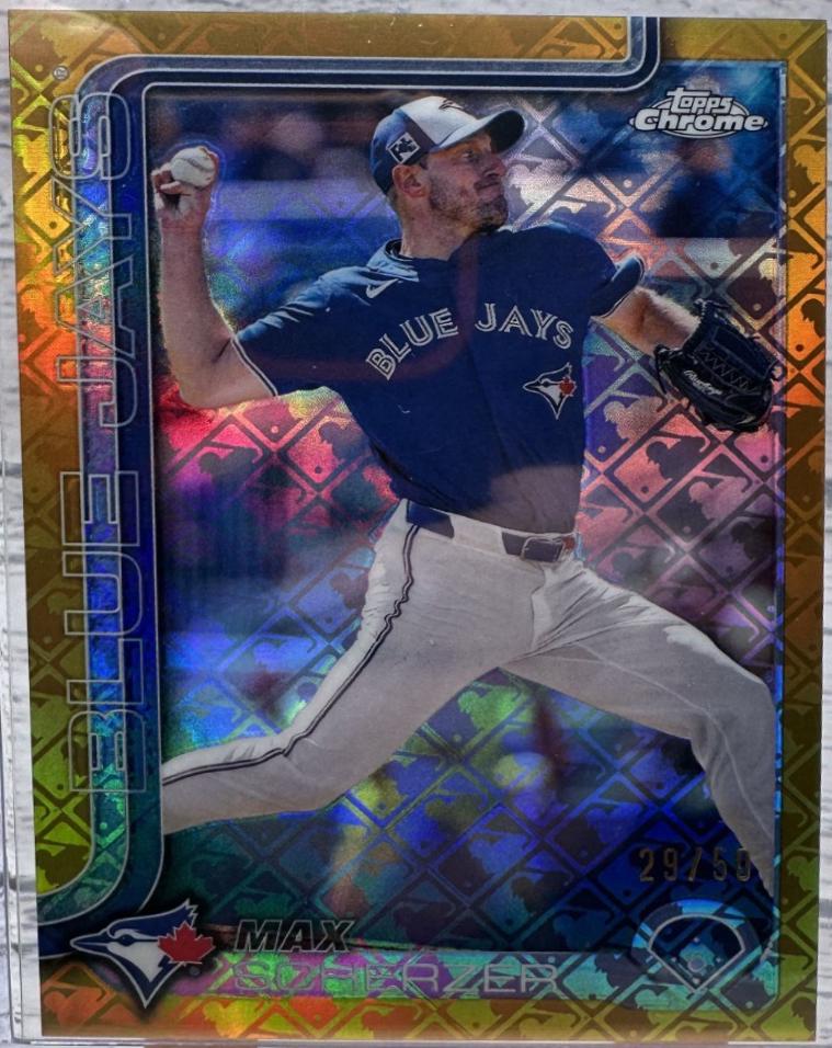 Max Scherzer [Gold Refractor] #260