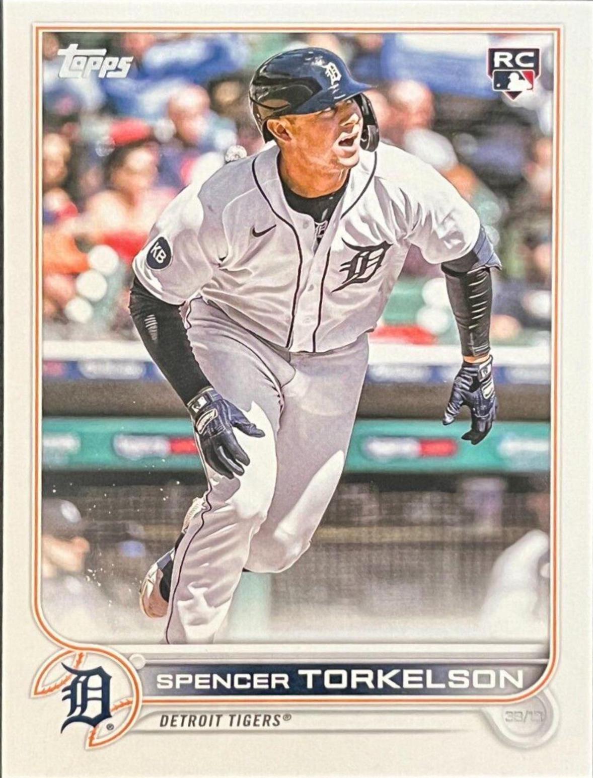 Spencer Torkelson #US20 Baseball Cards 2022 Topps Update