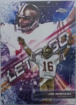 Joe Montana #LG-8 Football Cards 2023 Topps Composite Let’s Go