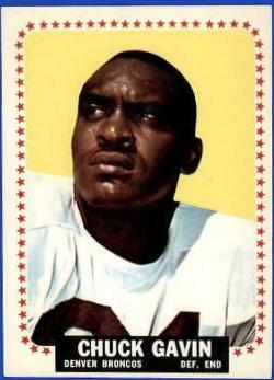 Chuck Gavin #46 Football Cards 1964 Topps