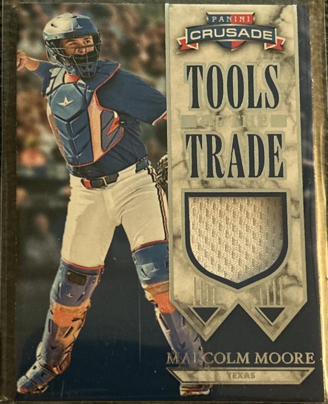 Malcolm Moore #TTS-MMR 2025 Panini Crusade Tools Of The Trade Baseball