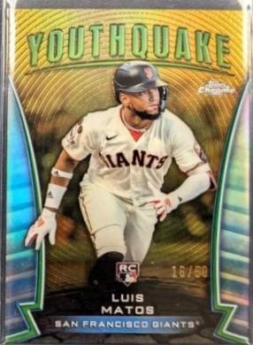 Luis Matos [Gold Refractor] #YQ-25