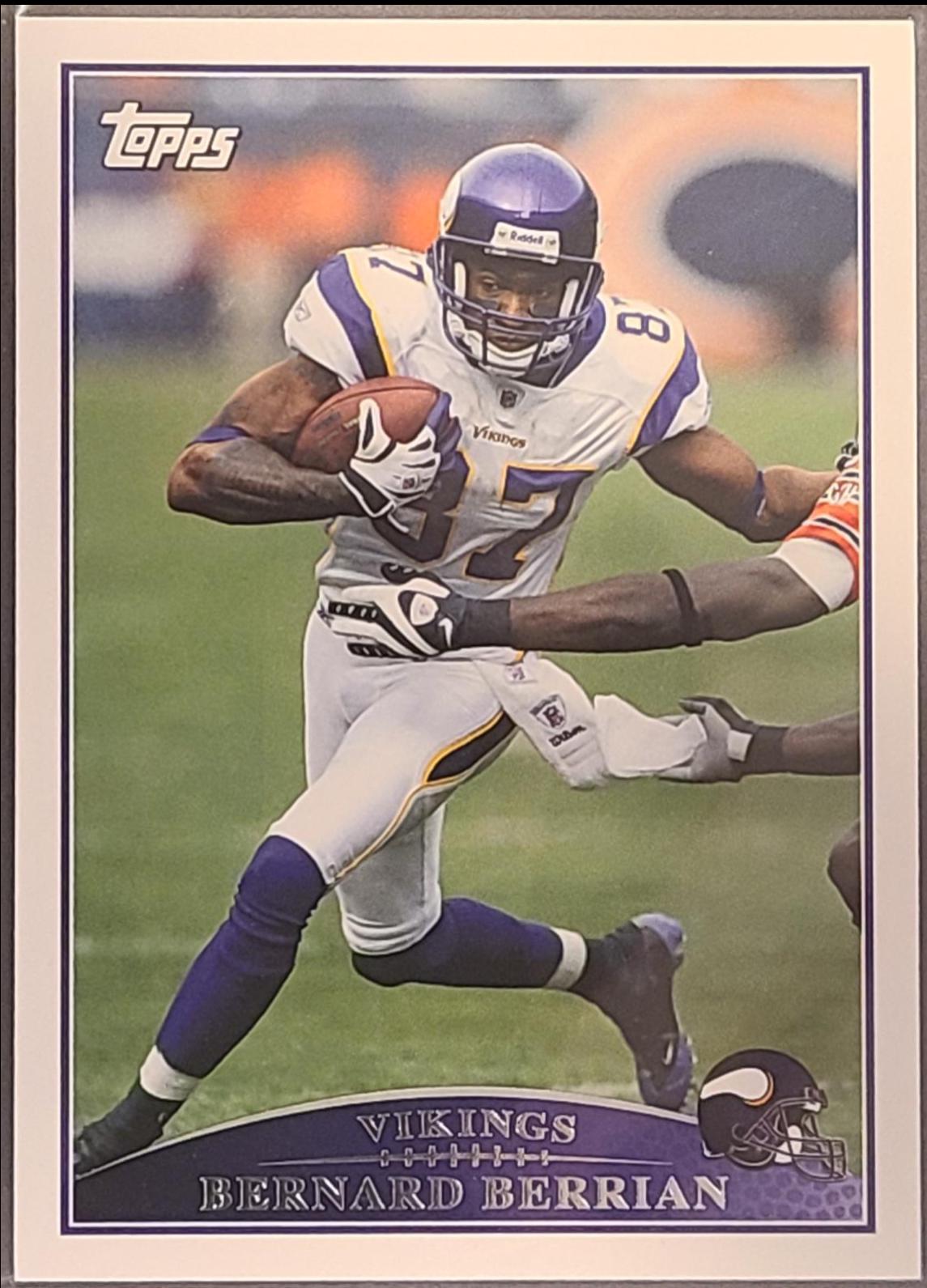 Bernard Berrian #26 Football Cards 2009 Topps