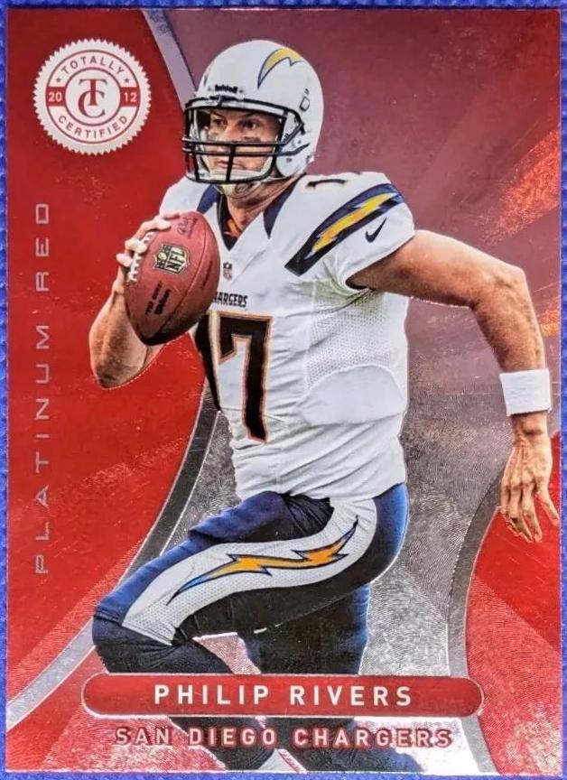 Philip Rivers #32 Football Cards 2012 Panini Totally Certified