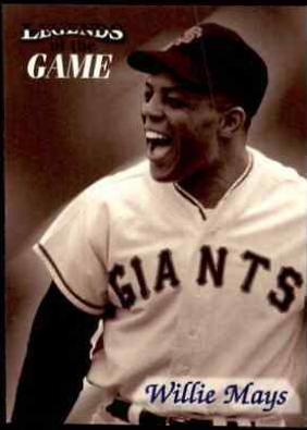 Willie Mays #20 Baseball Cards 1998 Sports Illustrated Then & Now