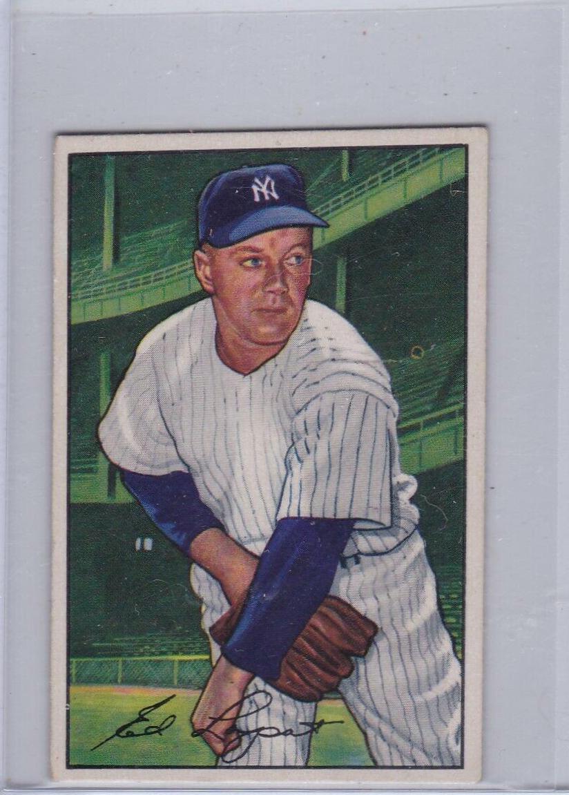 Ed Lopat #17 Baseball Cards 1952 Bowman